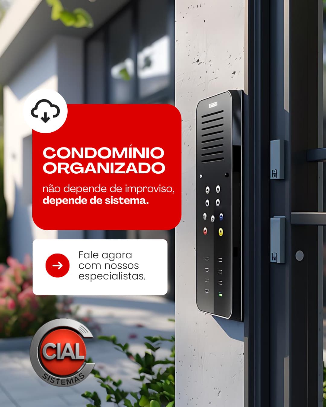 Portaria remota monitorada 24h